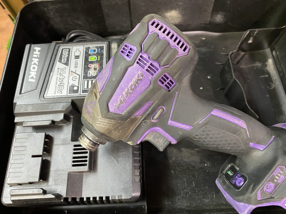 ハイコーキ HiKOKI コードレスインパクトドライバ WH36DA2XP 中古品を現金買取りしました!