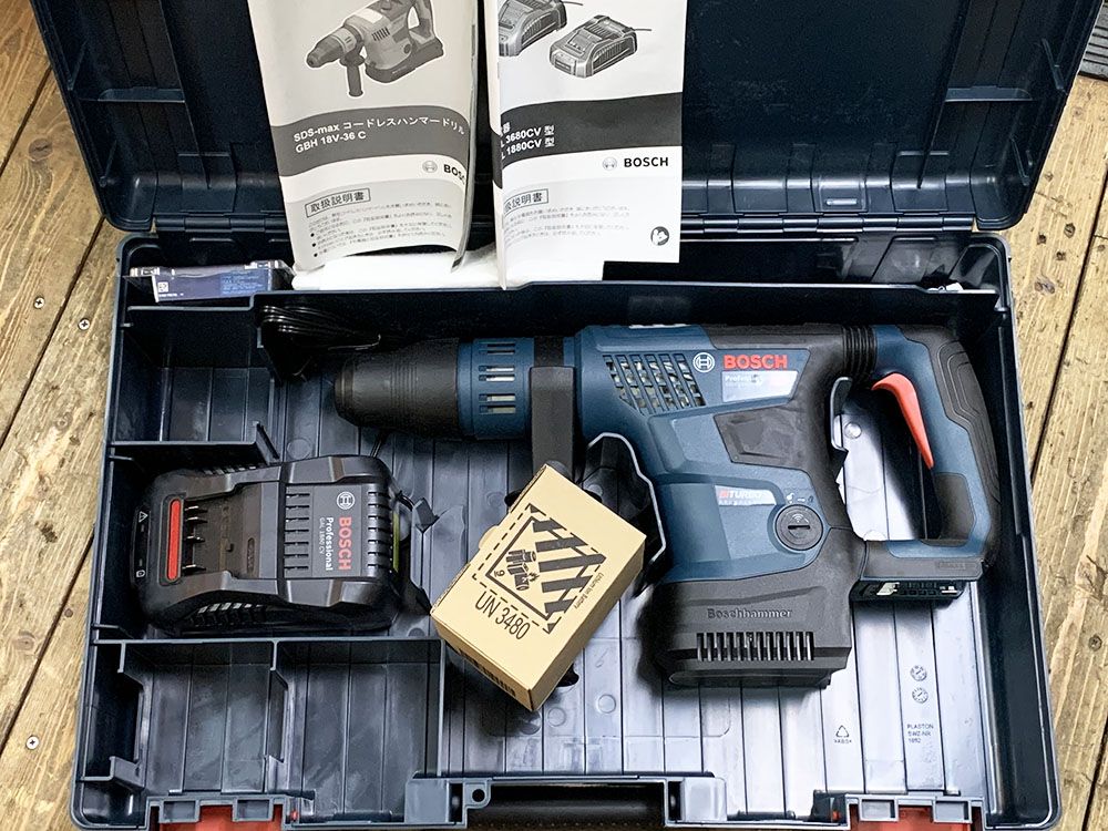 BOSCH ボッシュ SDS max コードレスハンマードリル GBH18V-36C