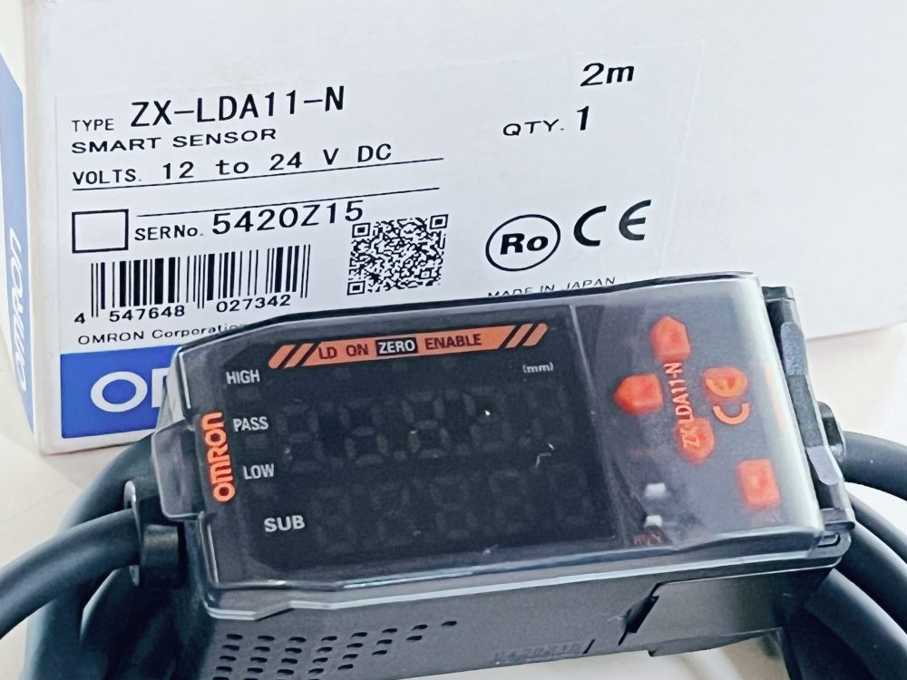 オムロン OMRON スマートセンサ レーザタイプ アンプユニット ZX-LDA11-N