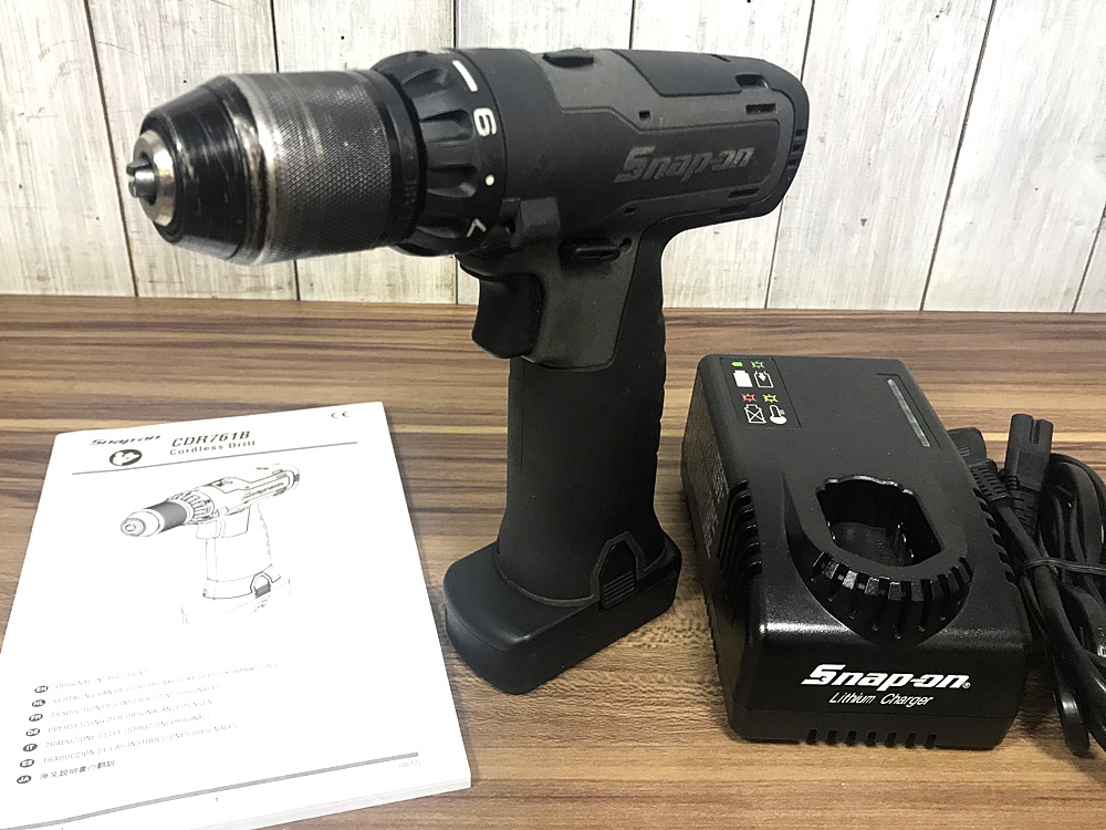 Snap-on スナップオン 14.4V コードレスドリルドライバー CDRJ761B