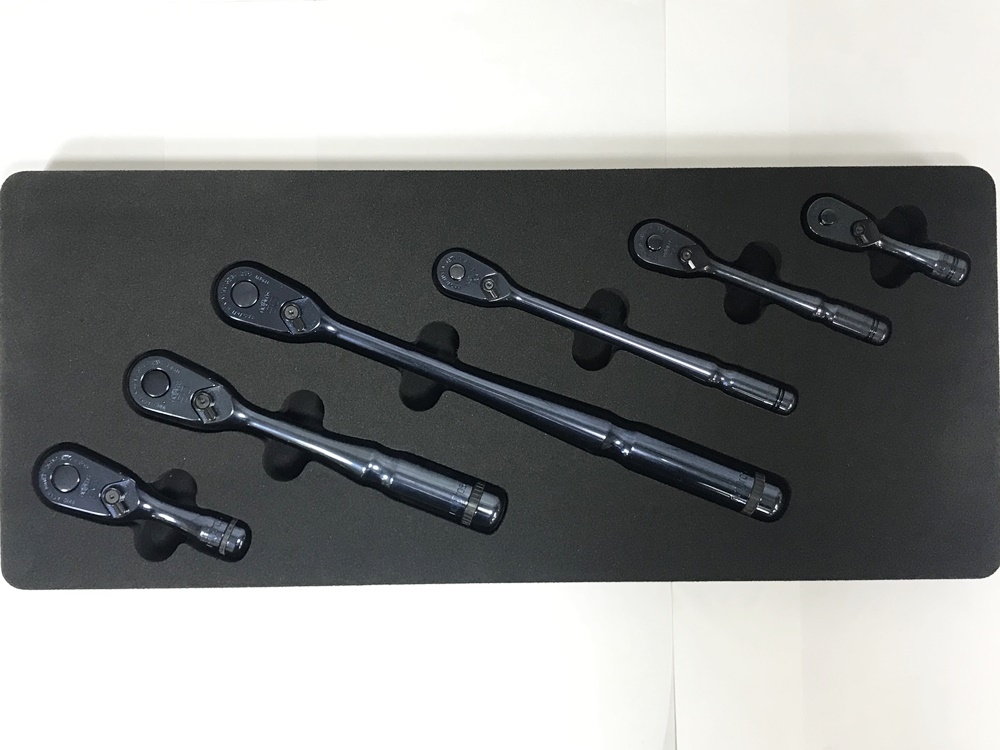 KTC nepros ネプロス 9.5sq.ラチェットハンドルセット 鉄紺 [6本組] NTBR306ZJB