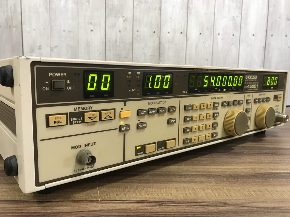 KIKUSUI 菊水電子工業 FM-AM Signal Generator 標準信号発生器 KSG4500T