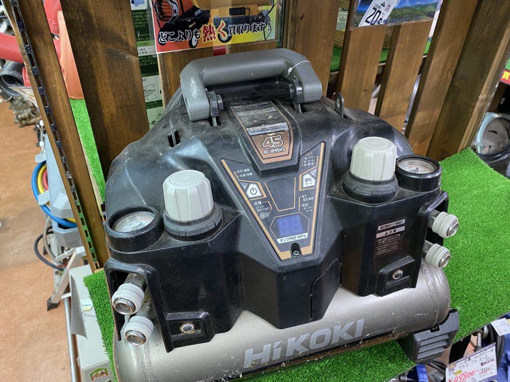 ハイコーキ HiKOKI エアコンプレッサー EC1245H3 中古品を現金買取りしました!