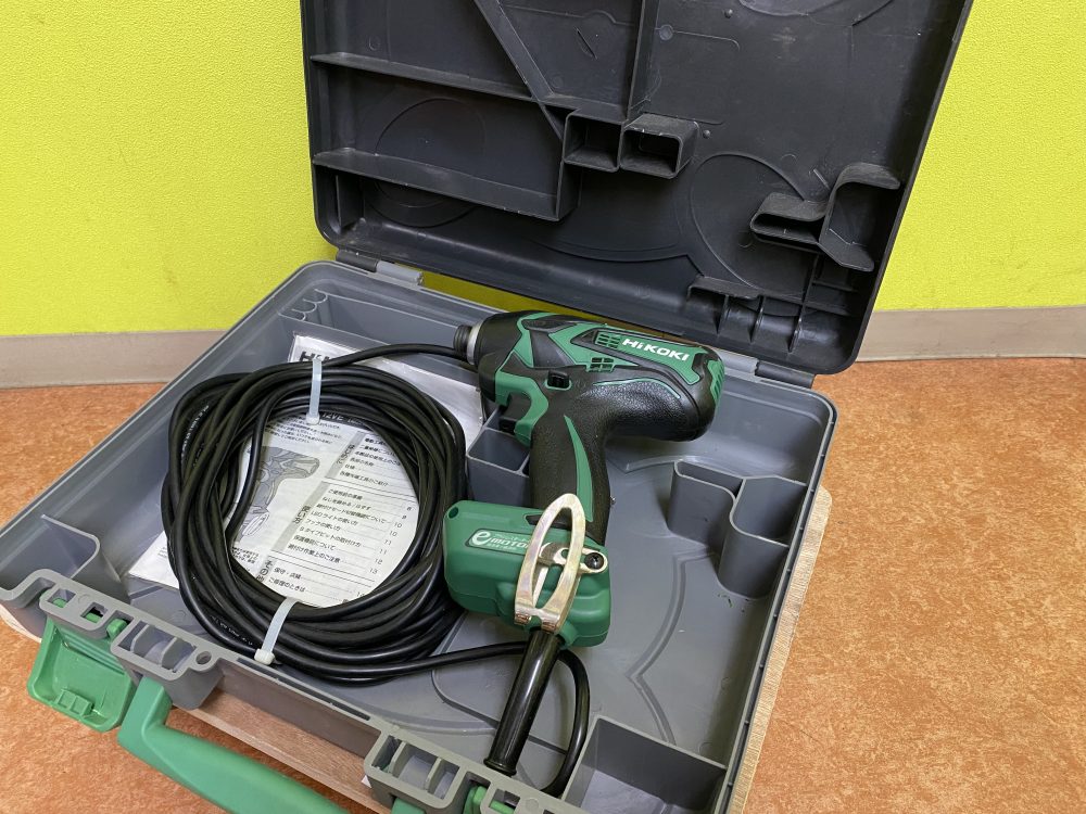 ハイコーキ HiKOKI インパクトドライバ WH12V 中古美品を現金買取りしました!