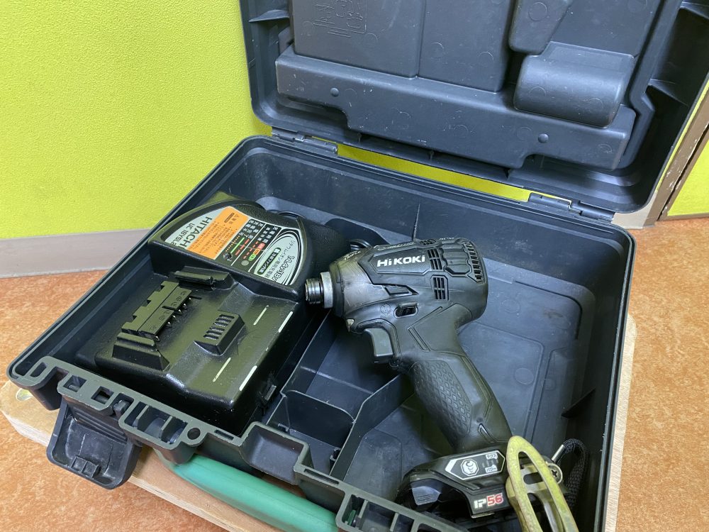 ハイコーキ HiKOKI コードレスインパクトドライバ WH18DDL2 中古品を現金買取りしました!