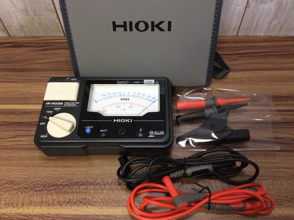 HIOKI 日置電機 アナログメグオームハイテスタ IR4032