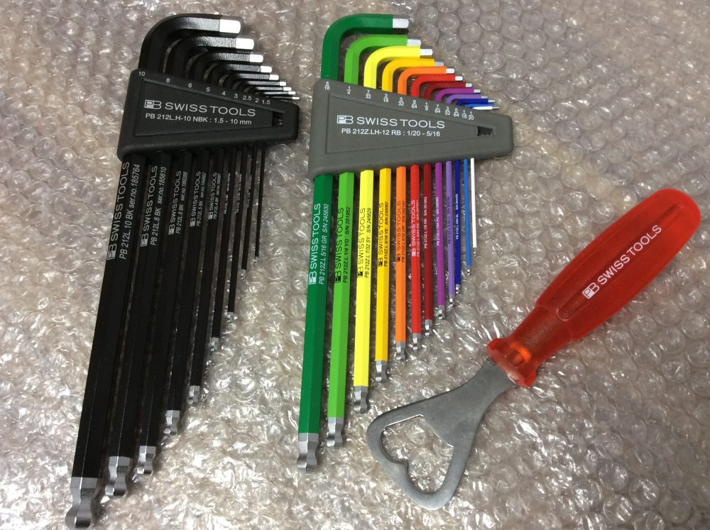 PB SWISS TOOLS LH-12RB H-10NBK ボール付ロングレインボーレンチセット