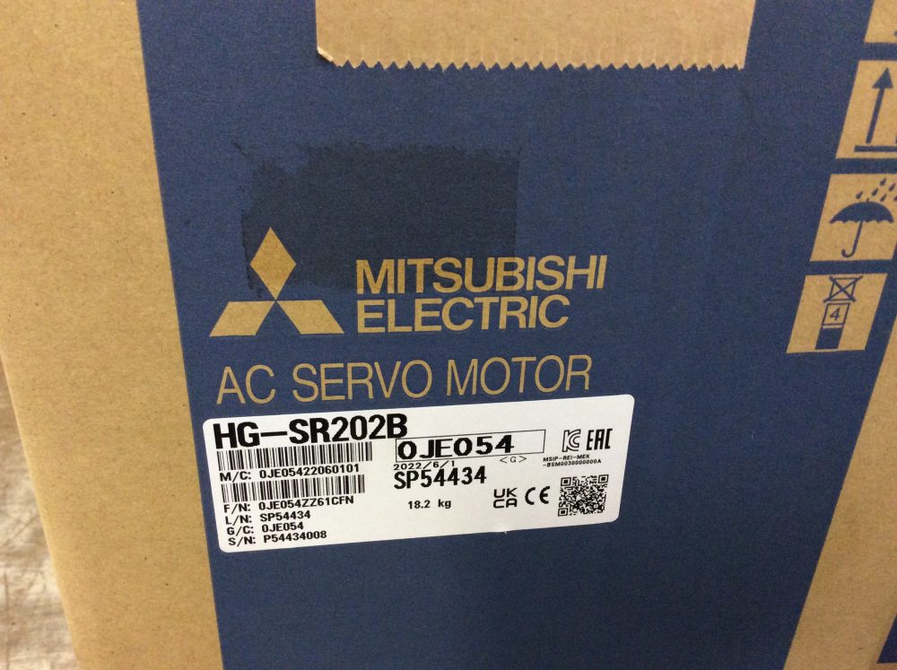 三菱 MITSUBISHI サーボモータ HG-SR202B