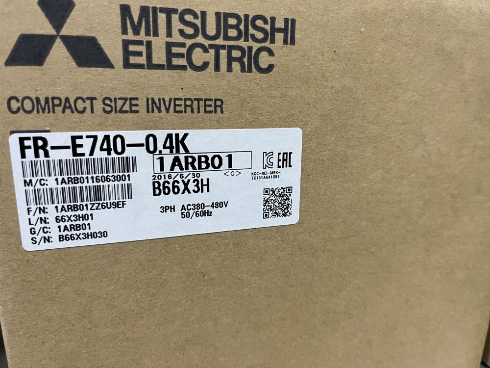 三菱電機 インバータ FR-E740-0.4K