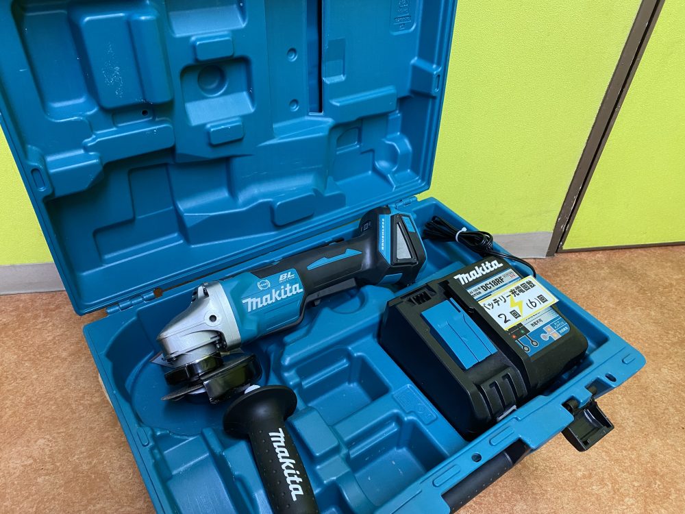 makita マキタ 充電式ディスクグラインダ GA408Dをお買取させて頂きました！