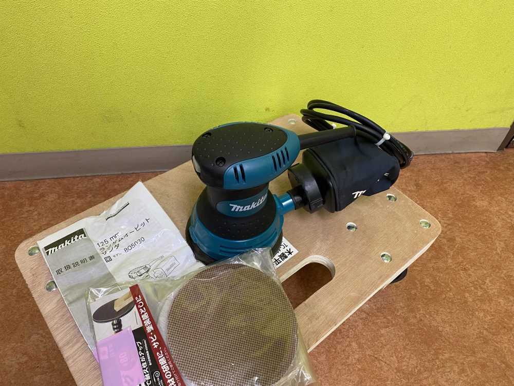 makita マキタ ランダムオービットサンダ BO5030をお買取させて頂きました！