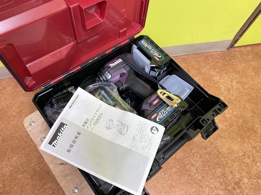 makita マキタ 充電式インパクトドライバ TD002Gをお買取させて頂きました！