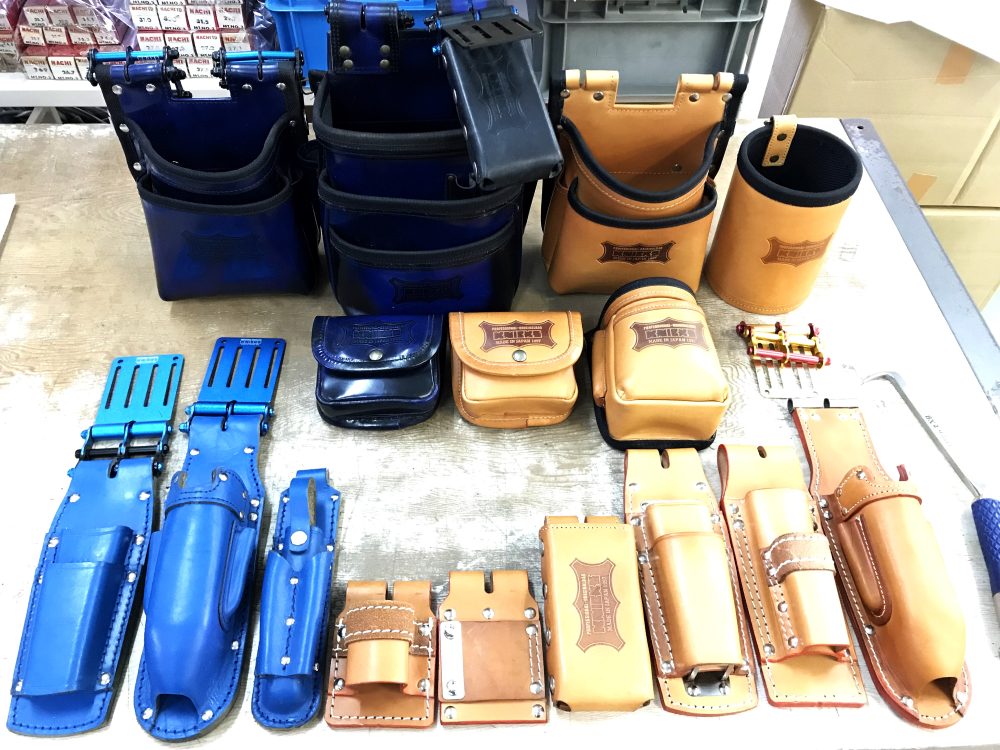 KNICKS ニックス アドバンガラス革腰袋 ADV-301DDX-BLなど多数