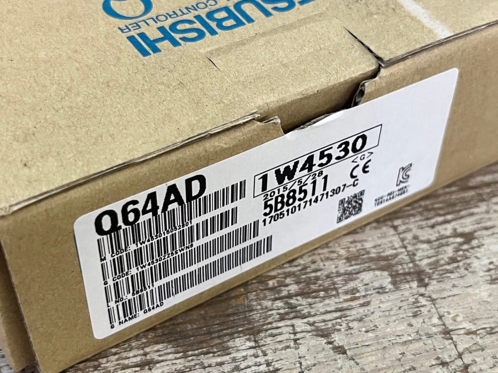 三菱電機 アナログ－デジタル変換ユニット Q64AD