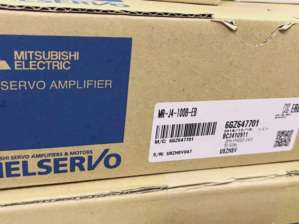 三菱電機 ACサーボ サーボアンプ MR-J4-100B