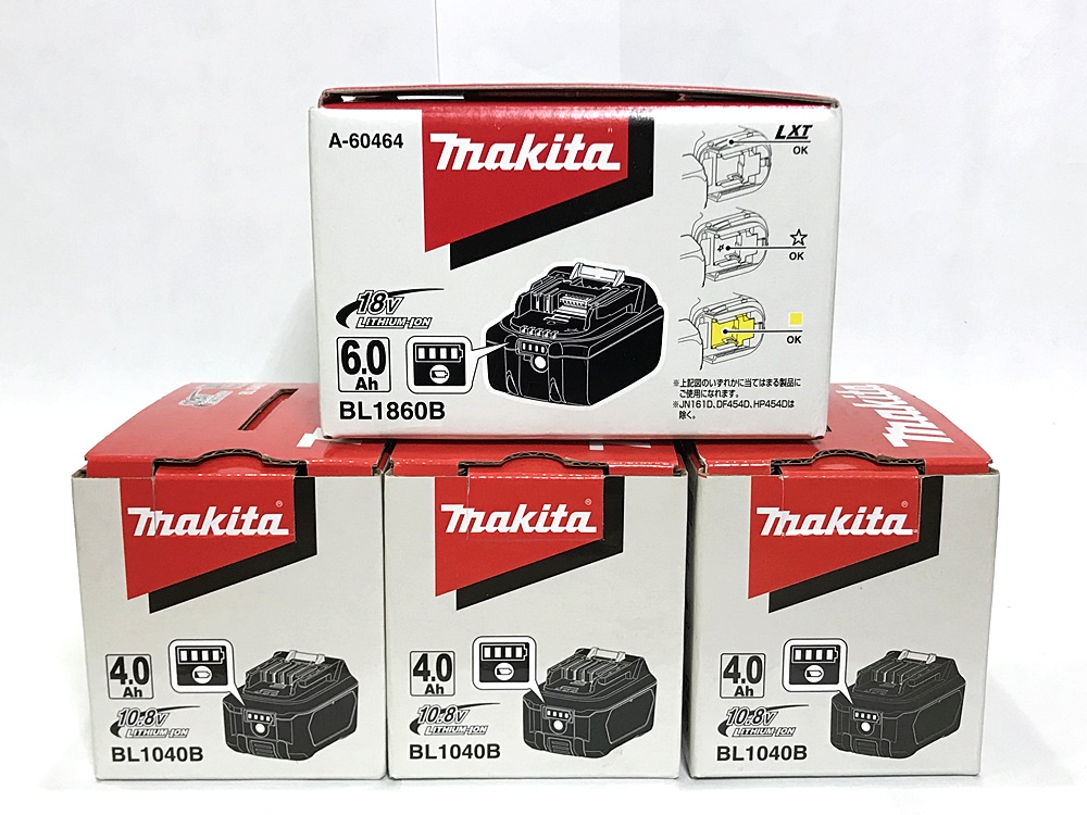 makita マキタ 純正リチウムイオンバッテリー 18V 6.0Ah BL1860B