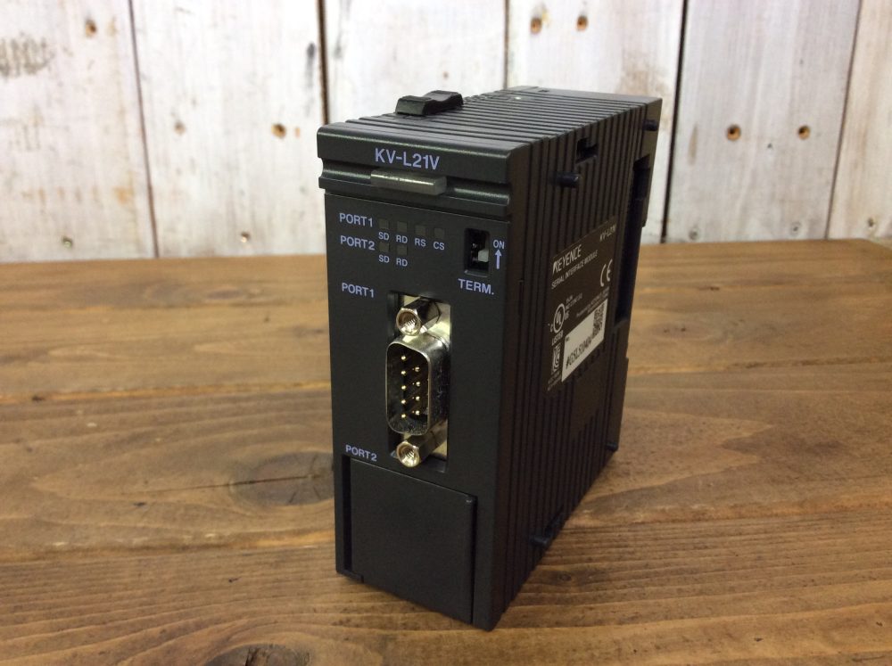 2022-12-02 KEYENCE キーエンス シリアルコミュニケーションユニット KV-L21V