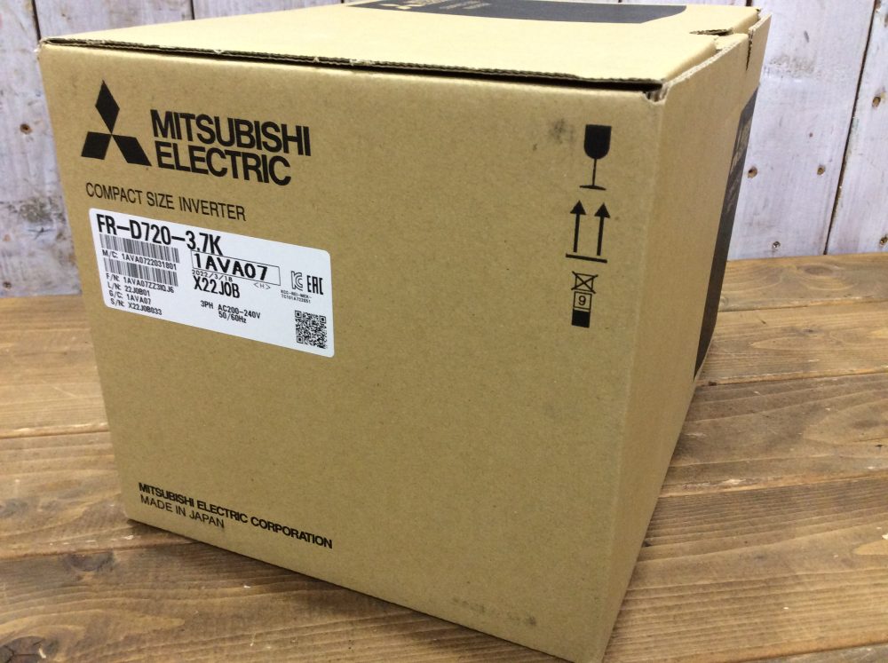 2023-01-11 MITSUBISHI 三菱電機 インバータ 2022年製 FR-D720-3.7K