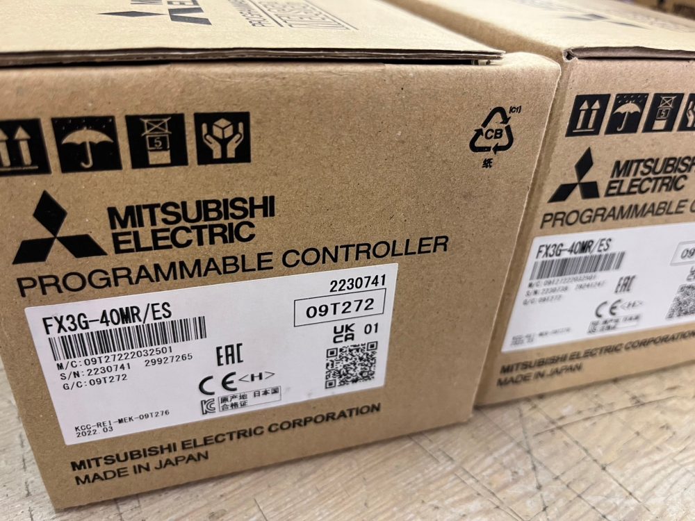 三菱電機 FX3G シーケンサ FX3G-40MR/ES