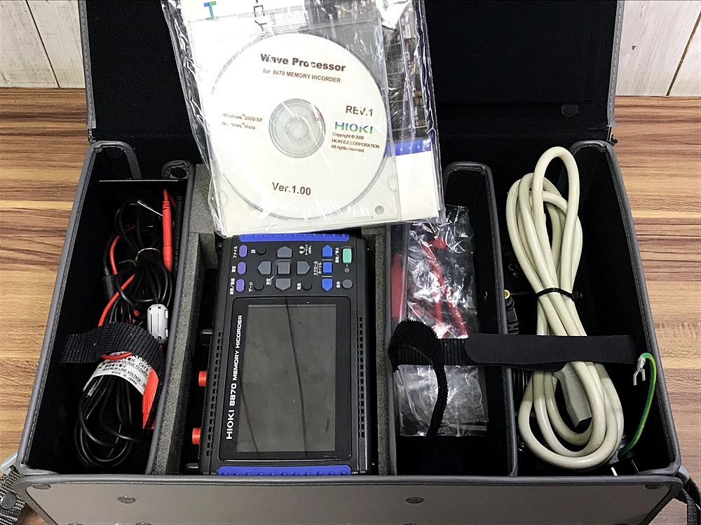 HIOKI 日置電機 メモリハイコーダ 8870 記録計を宅配買取！