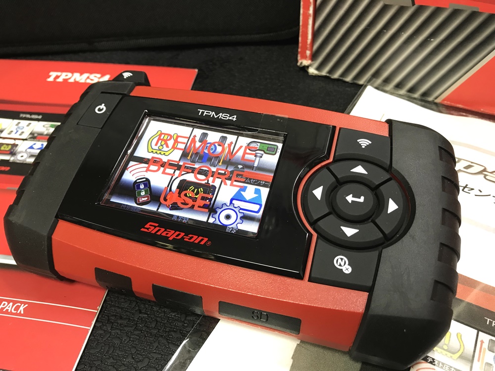 Snap-on スナップオン TPMS診断ツール TPMS4を宅配買取致しました。