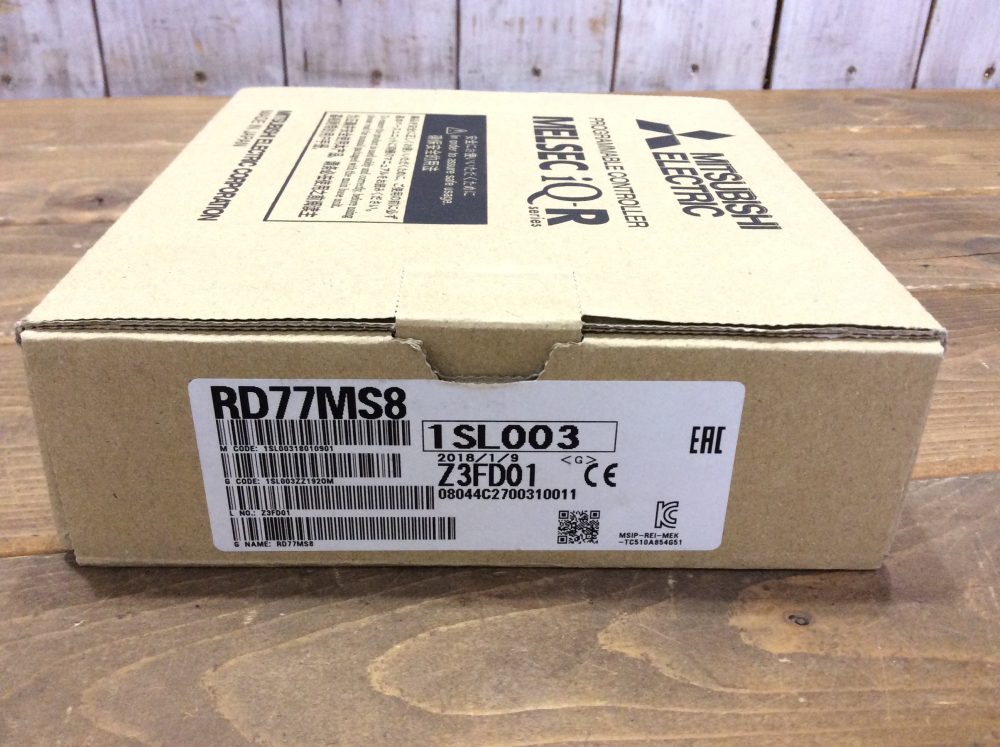 2023-03-05 MITSUBISHI 三菱電機 MELSEC iQ-Rシリーズ シンプルモーションユニット 2018年製 RD77MS8