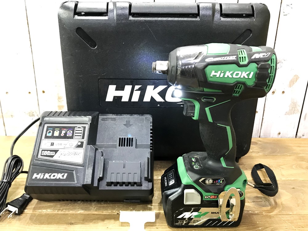 HiKOKI ハイコーキ マルチボルト コードレスインパクトレンチ WR36DC