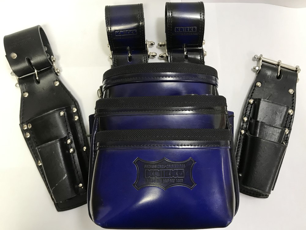 KNICKS ニックス アドバンガラス革腰袋【ブルー】バリスティックナイロン補強仕上げ ADV-301DDX-BLを宅配買取致しました。