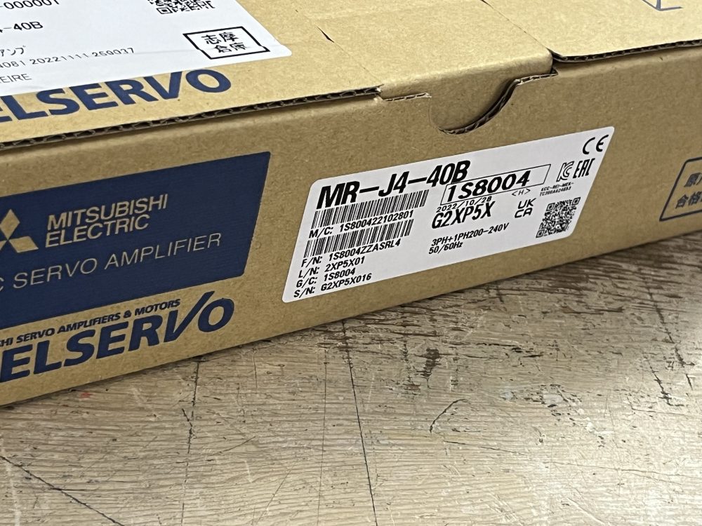 三菱電機 MELSERVO-J4シリーズ サーボアンプ MR-J4-40B