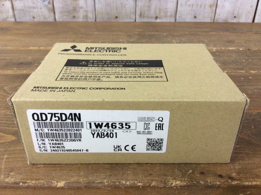 2023-04-17 MITSUBISHI 三菱電機 MELSEC-Q 位置決めユニット(差動ドライバ出力タイプ)QD75D4N