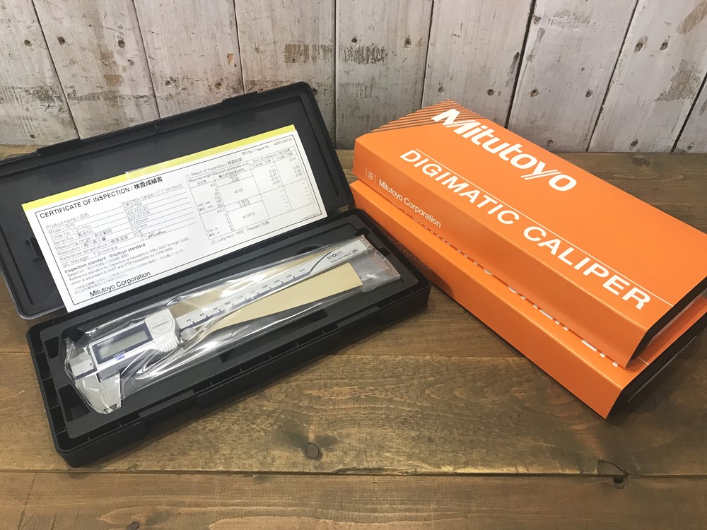 Mitutoyo ミツトヨ デジマチックキャリパー CD-P15S(500-702-20)の新品未使用品を3点まとめて宅配買取致しました。