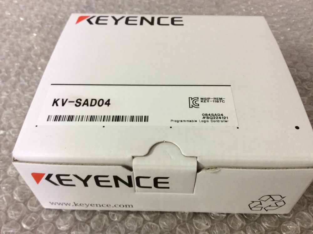 2023-06-05 KEYENCE キーエンス 高速アナログ入力ユニット KV-SAD04