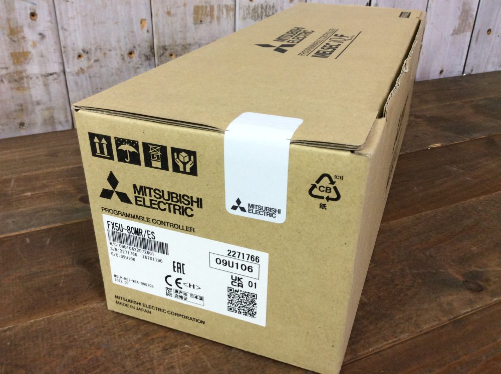 2023-06-29 MITSUBISHI 三菱電機 MELSEC iQ-F シーケンサ FX5U CPUユニット FX5U-80MRES