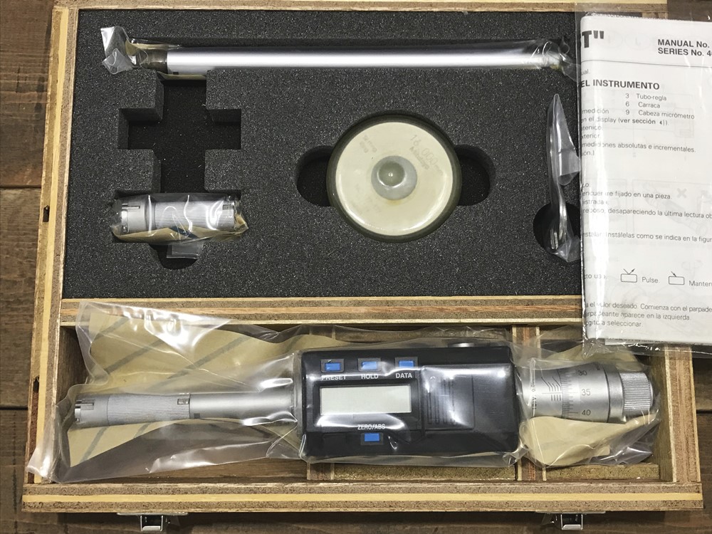 Mitutoyo ミツトヨ デジマチックホールテスト HTD-20ST(468-952) の新品未使用品を宅配買取致しました。