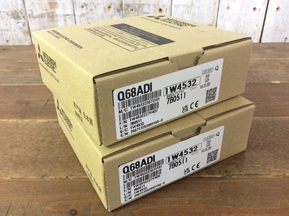 2023-08-17 MITSUBISHI 三菱電機 MELSEC-Q アナログ－デジタル変換ユニット Q68ADI