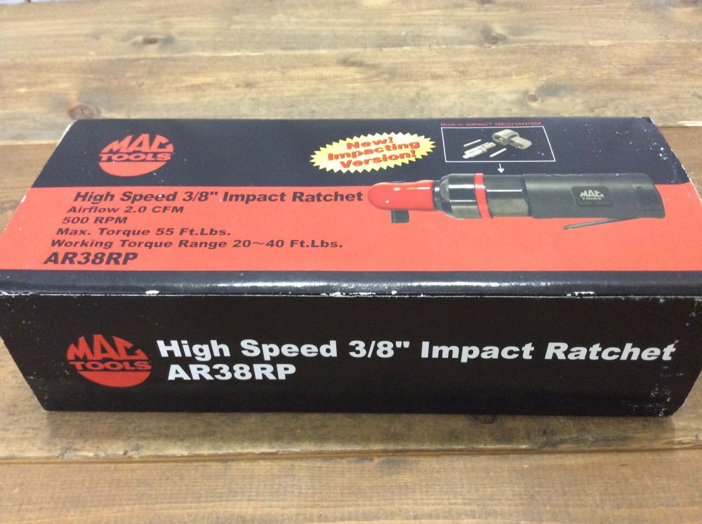 2023-08-03 MAC TOOLS マックツールズ 38 ミニエアインパクトラチェット AR38RP