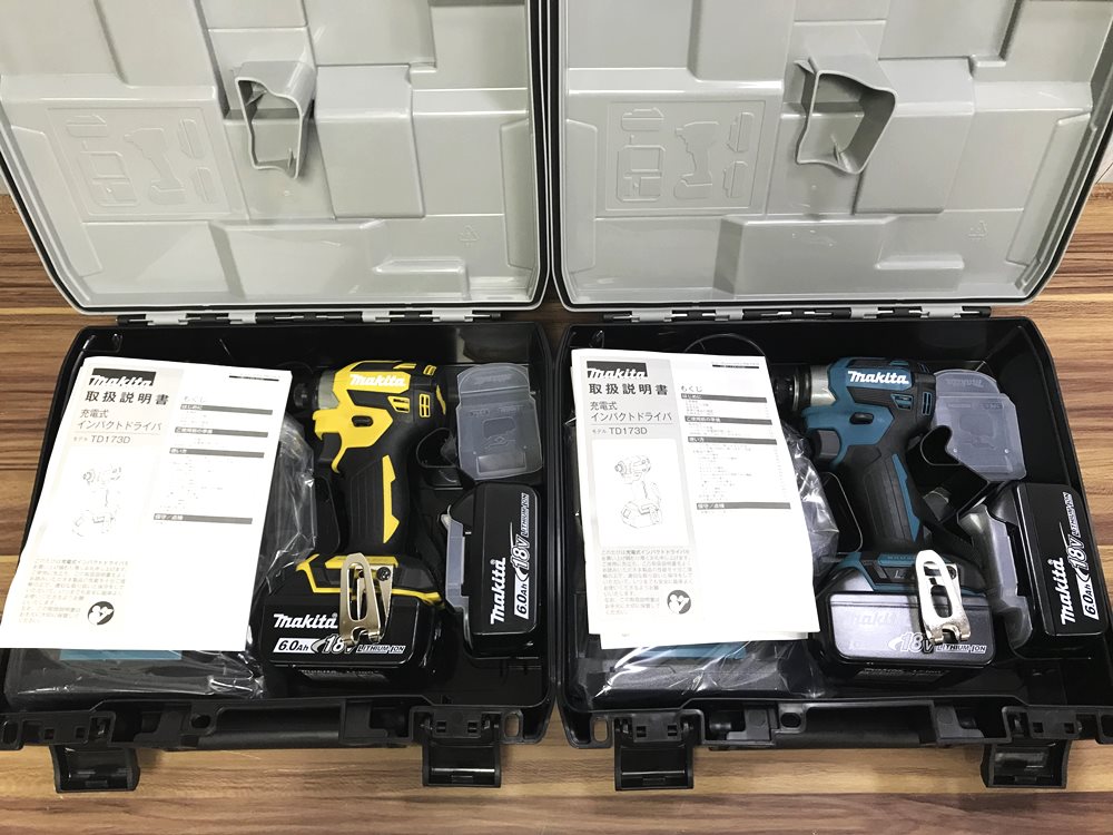 makita マキタ 充電式インパクトドライバ TD173DGXFY 新品未使用品を宅配買取