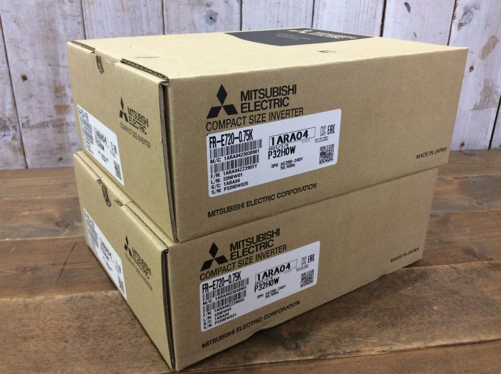 2023-09-01 新品未使用品 MITSUBISHI 三菱電機 インバータ FR-E720-0.75K