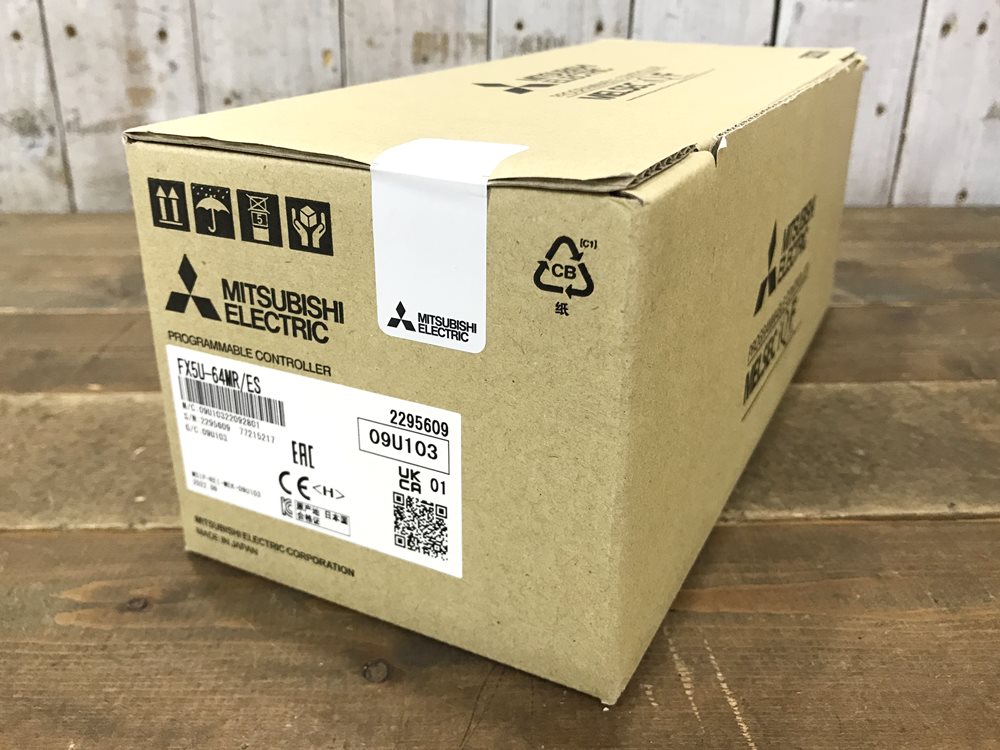 MITSUBISHI 三菱電機 MELSEC iQ-F シーケンサ CPUユニット FX5U-64MR/ES 新品未使用品を宅配買取