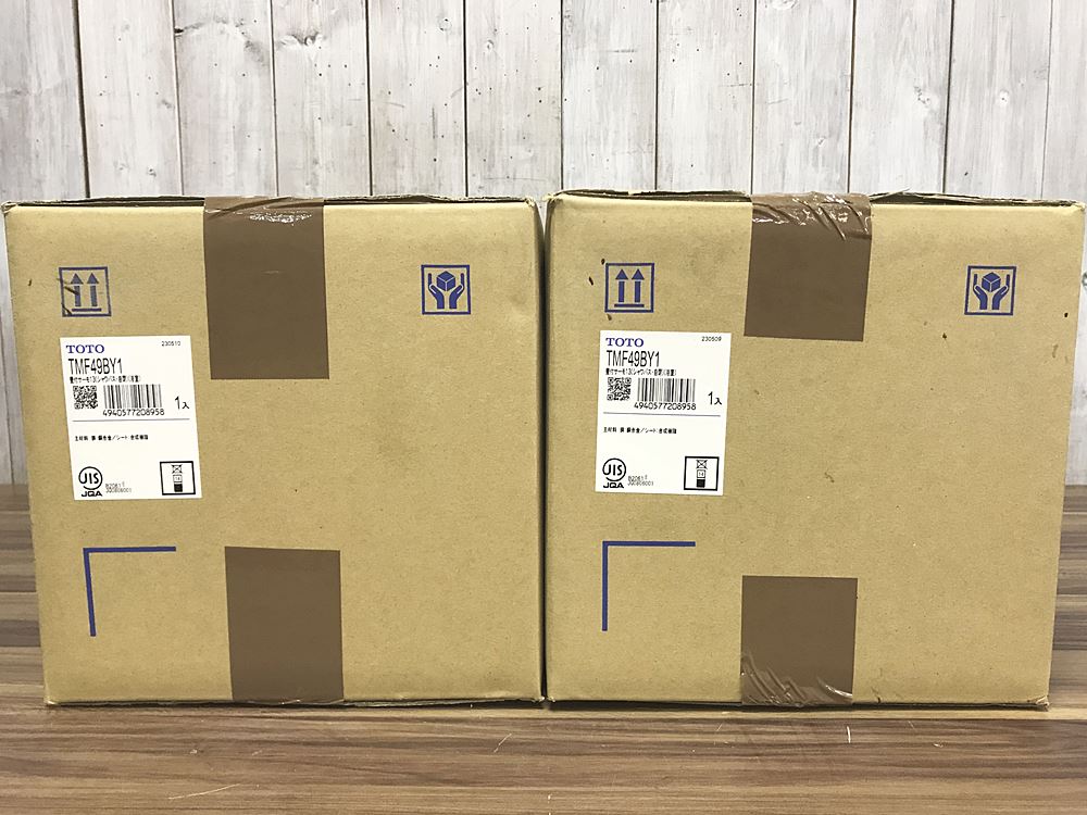 TOTO トートー 自閉式壁付サーモスタット混合水栓（コンフォートウエーブ1モード） TMF49BY1