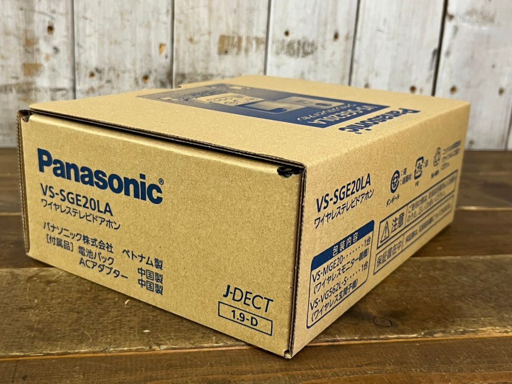 Panasonic パナソニック ワイヤレステレビドアホン VS-SGE20LA