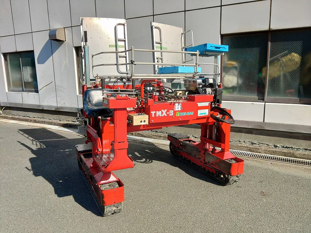出張買取】 落合オチアイ お茶刈り機 乗用摘採機 TMX-3 OCHIAI 落合