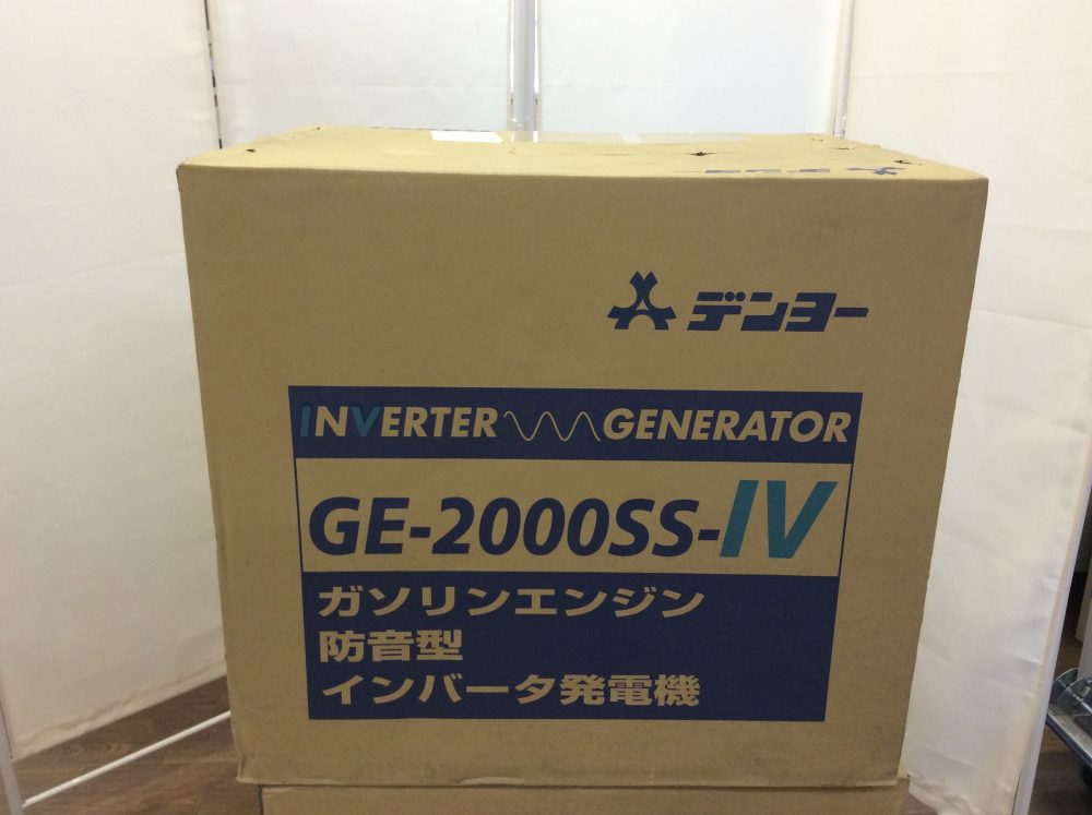 2023-11-03 Denyo デンヨー 小型ガソリン発電機 GE-2000SS-IV