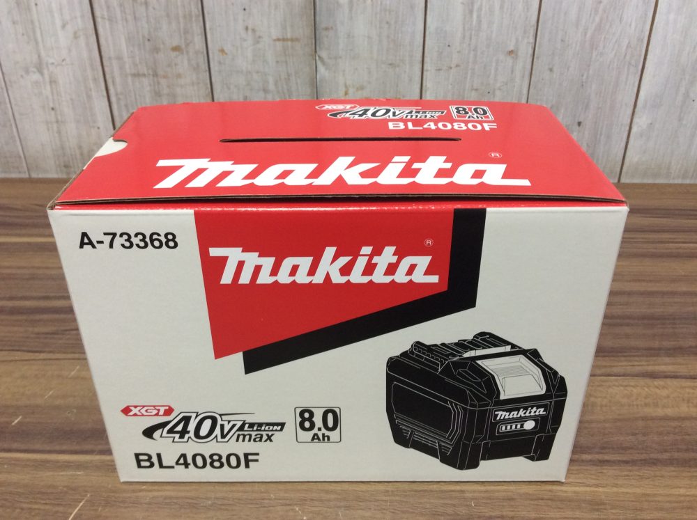 2023-11-20 makitaマキタ 純正 40Vmax 8.0Ah リチウムイオンバッテリ BL4080F