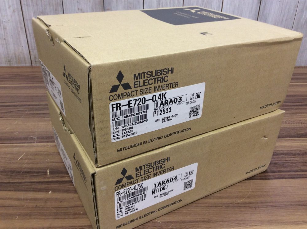 2023-11-10 MITSUBISHI 三菱電機 インバータ FR-E720-0.75K