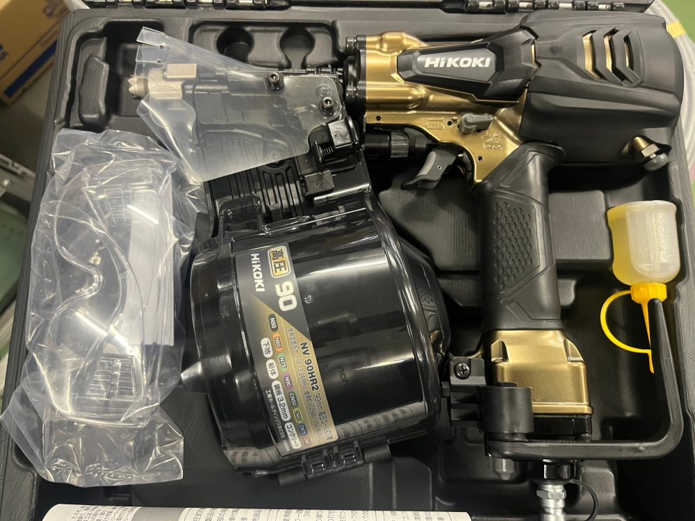 HiKOKI ハイコーキ 90mm 高圧ロール釘打機 NV90HR2(S)