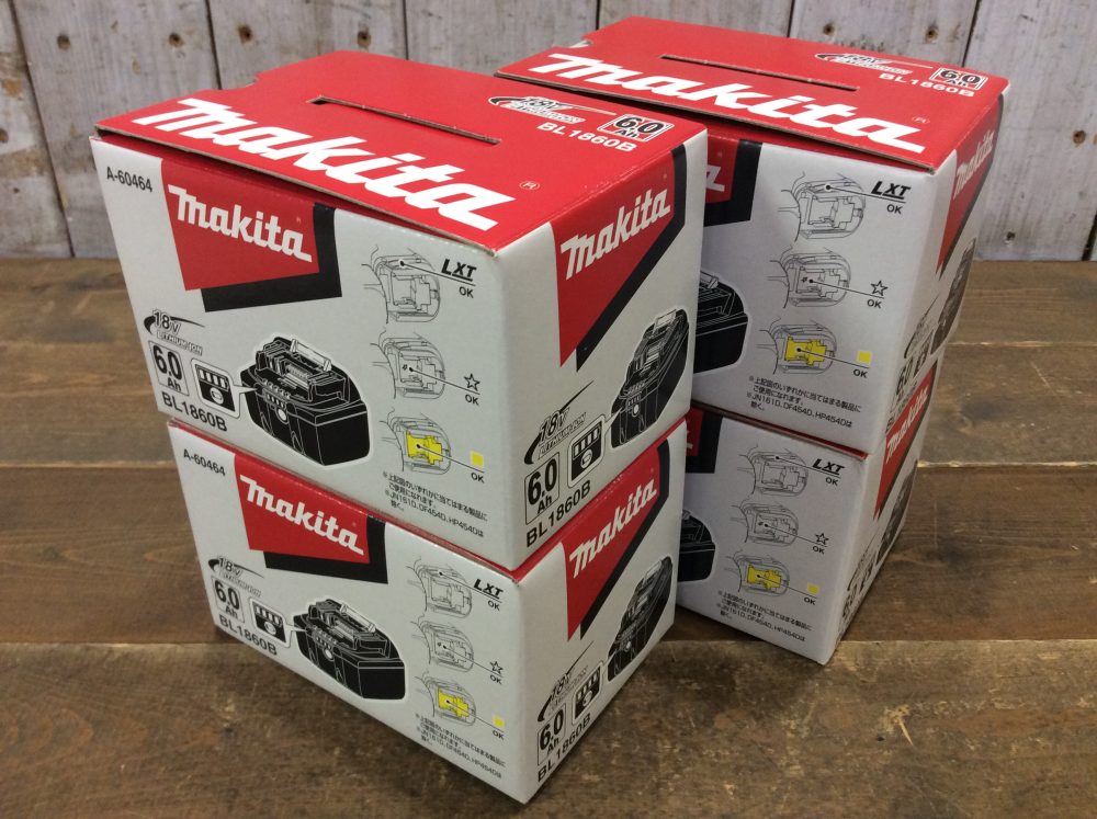2023-12-20 makita マキタ 純正リチウムイオンバッテリ 18V6.0Ah BL1860B
