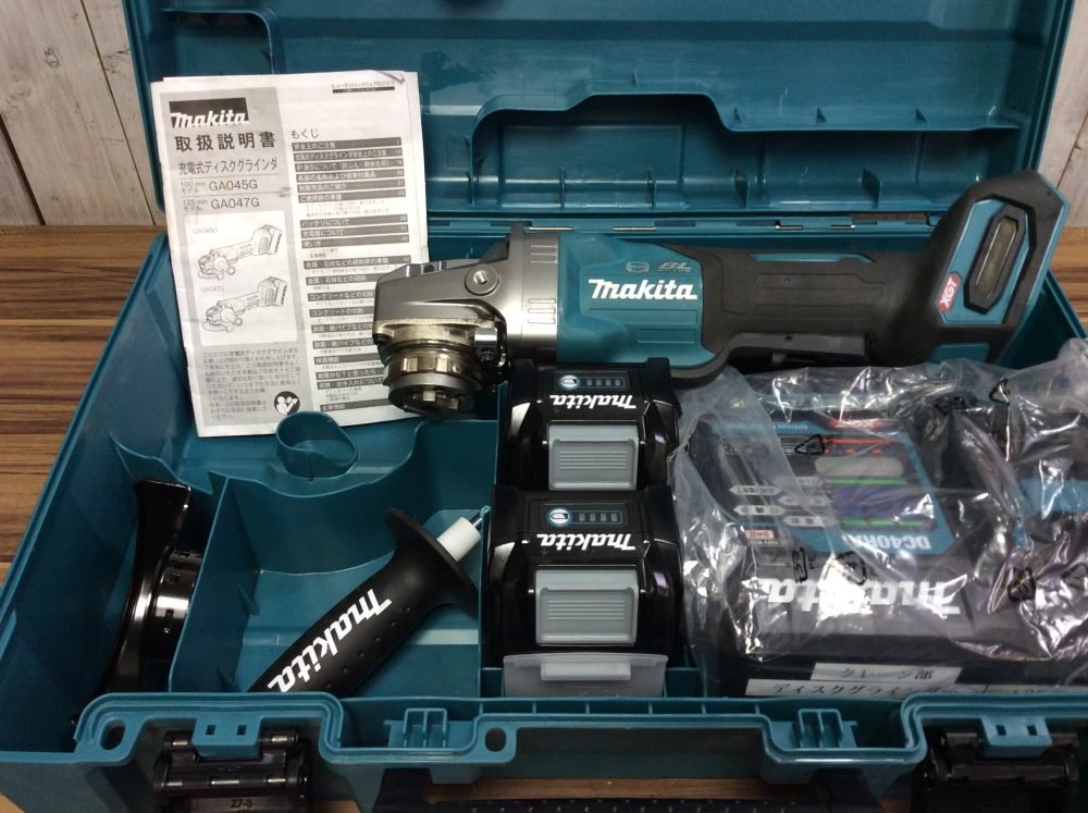 2023-12-02 makita マキタ 充電式ディスクグラインダ GA045GRMX