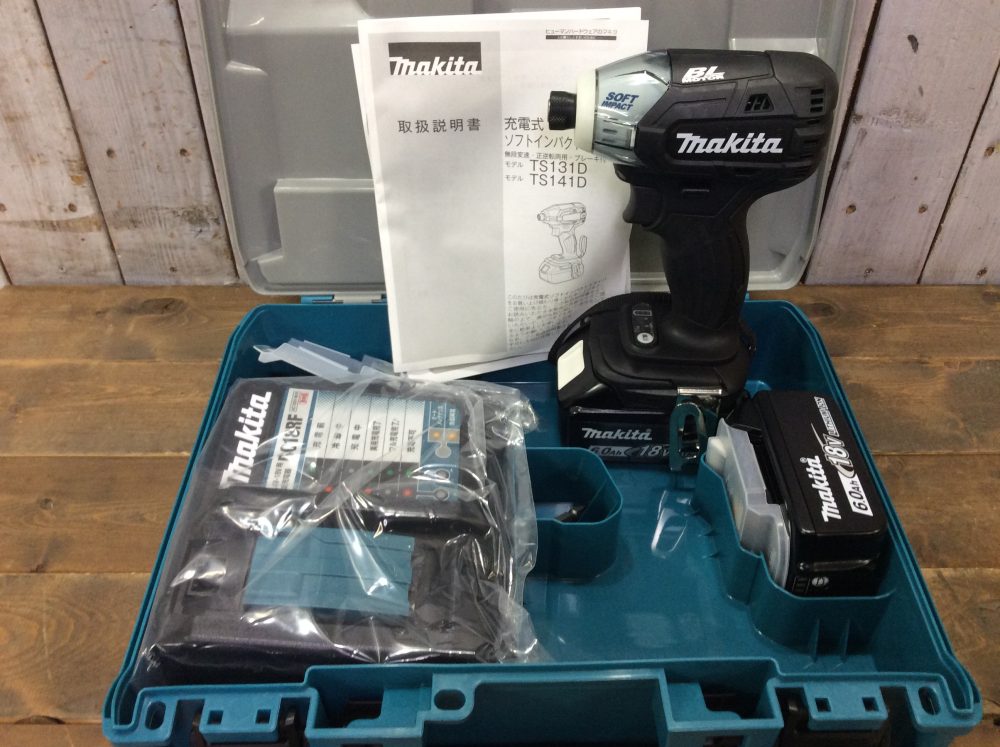 2024-01-19 makita マキタ 充電式ソフトインパクトドライバ TS141DRGXB