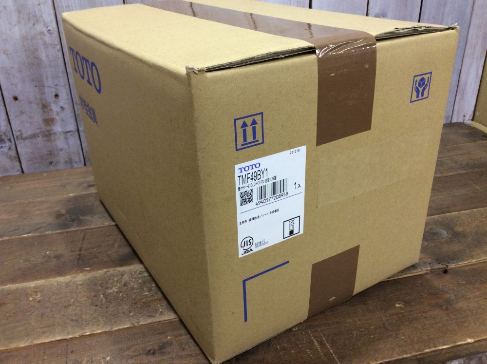 2024-01-18 TOTO トートー 自閉式壁付サーモスタット混合水栓（コンフォートウエーブ1モード） TMF49BY1
